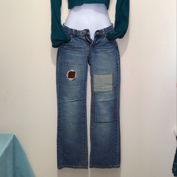 Guess Patchwork Jeans - Picture 1 of 8